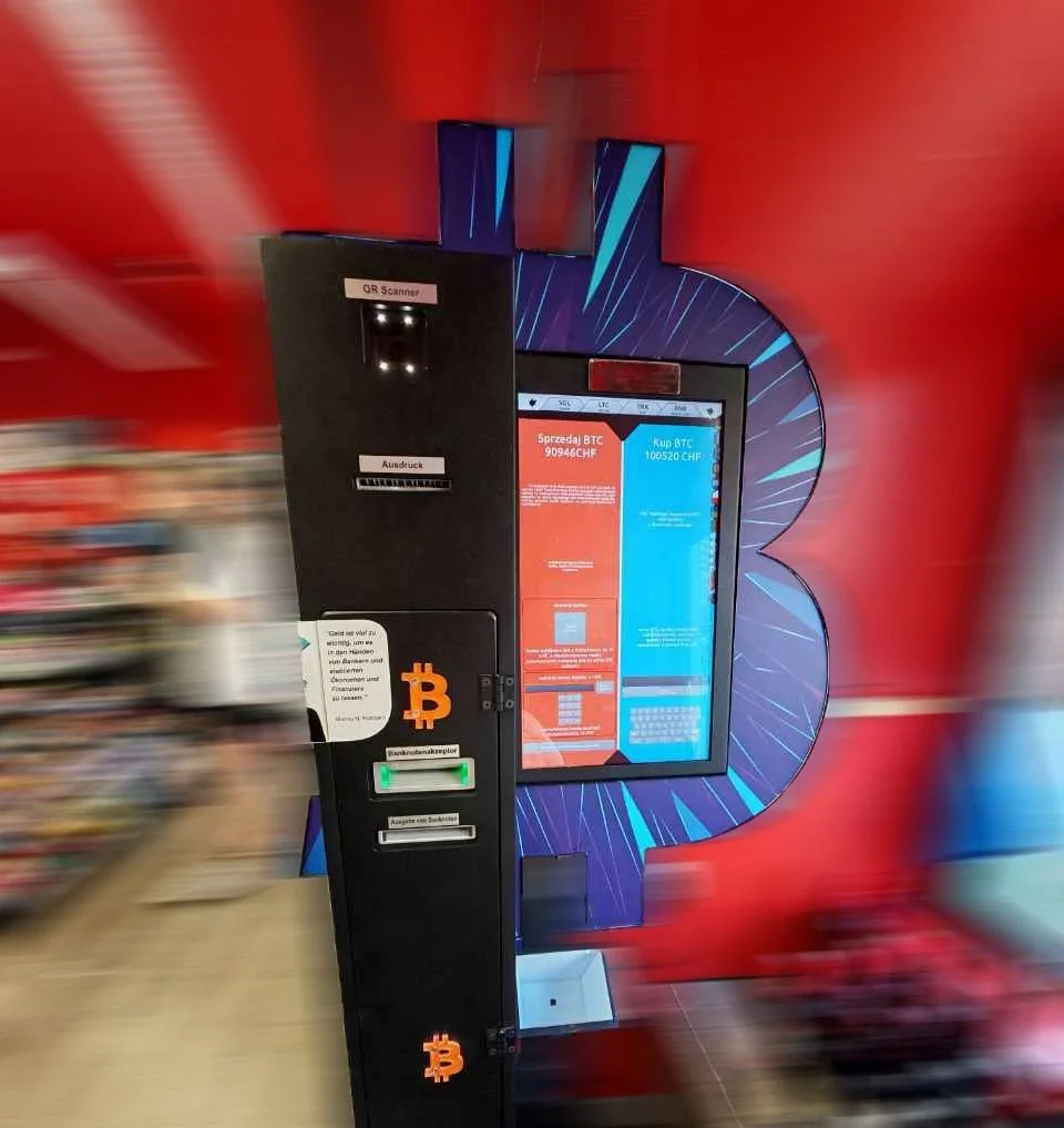 Bitcoin ATM an der Limmatstrasse 197 in Zürich