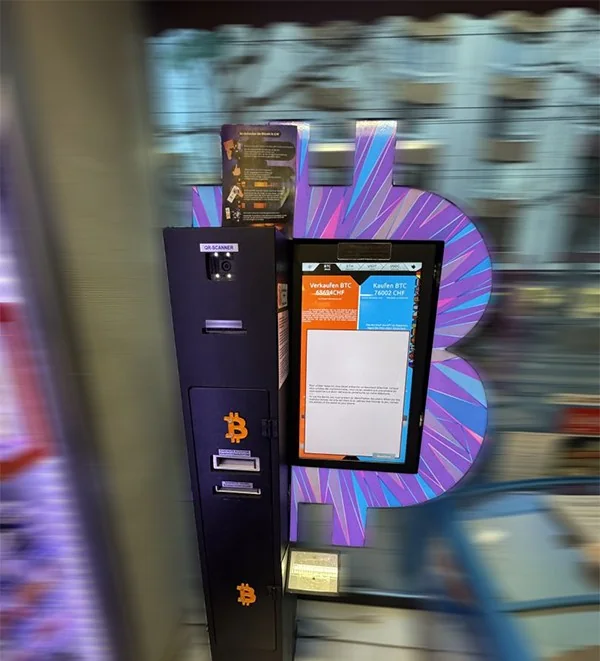 Bitcoin ATM an der Seefeldstrasse 178 in Zürich